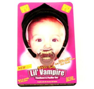 CHUPETE PARA BEBE CON DISEÑO LIL VAMPIRE
