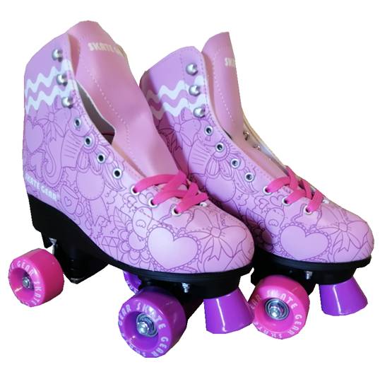 PATINES PURPURA TALLA 8