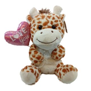 JIRAFA DE PELUCHE 30X16CM