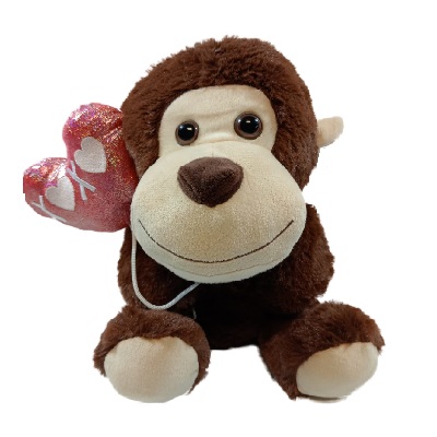 MONO DE PELUCHE 30X18 CM