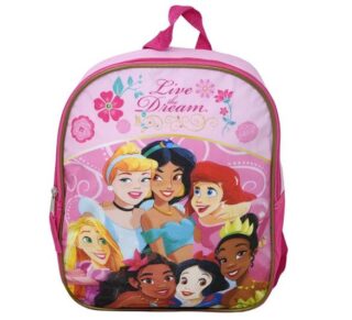 MOCHILA PARA NIÑA DISNEY PRINCESS 30 CM