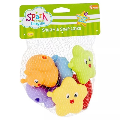 JUGUETE DE BAÑO - 6PC -