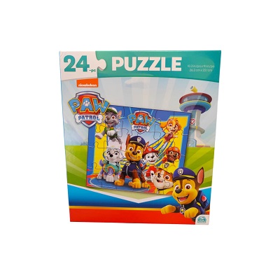 ROMPECABEZAS DE PAW PATROL 24 PC 26 X 23 CM