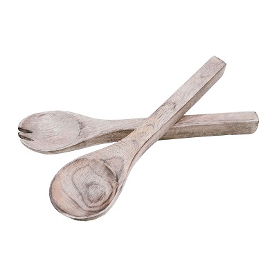 CUCHARONES DE MADERA 2 PC 29 CM