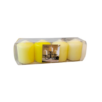 SET DE VELAS 4 PC 5 CM