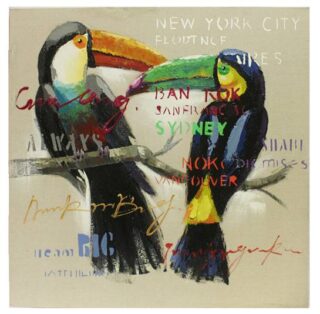 CUADRO DECORATIVO 80x80 CM