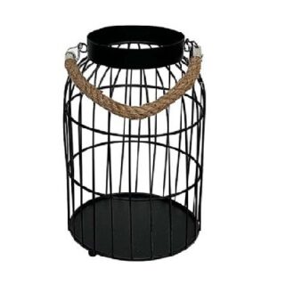 CANDELERO METALICO 26 X 17 CM