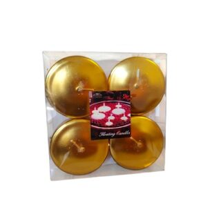 SETD E VELAS DE COLORES 4 PC