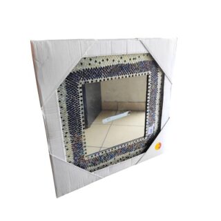 ESPEJO DECORATIVO MOSAICO 83 X 83 CM