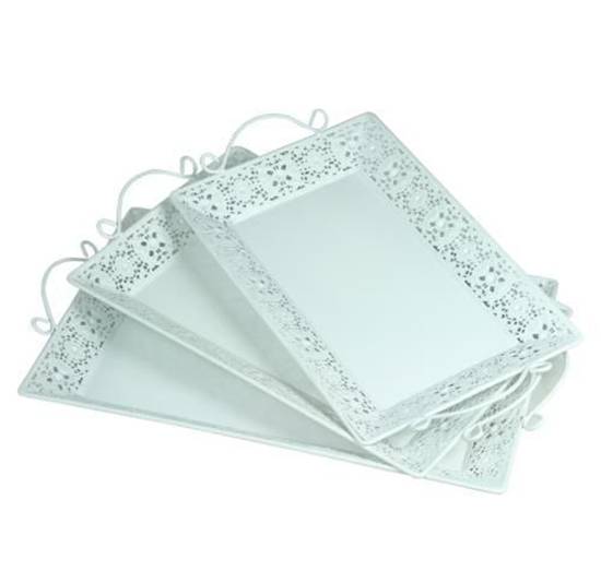 SET DE BANDEJAS 3 PC 41x23 CM 45x25 CM 49x29 CM