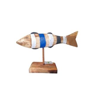 PESCADO DE MADERA EN STAND 25AL X 40 AN CM