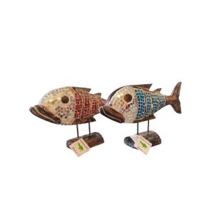 PESCADO DE MADERA 39 X 24 CM