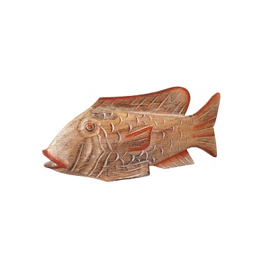 PESCADO DE MADERA 40 X 16 CM