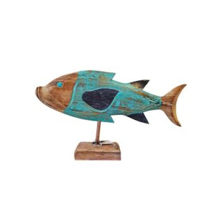 PESCADO DE MADERA 47 X 29 CM