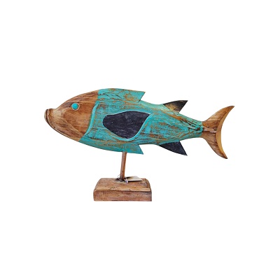 PESCADO DE MADERA 47 X 29 CM