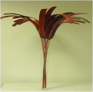 ADORNO NATURAL 60 pulg. COLOR ROJO