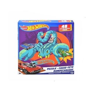 ROMPECABEZAS HOT WHEELS 48 PIEZAS