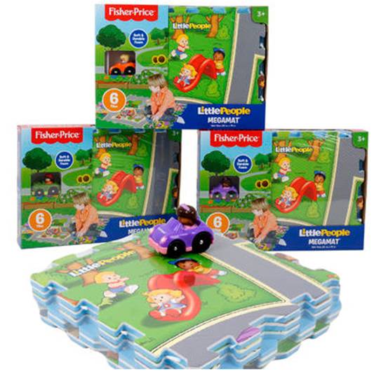 ROMPECABEZA DE PISTA FISHER PRICE