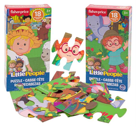 ROMPECABEZAS FISHER PRICE 18 PC