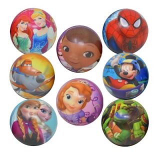 PELOTA DE ESPUMA 10 CM VARIOS DISEÑOS