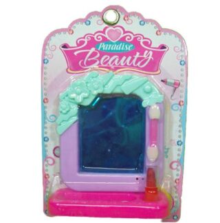 ESPEJO COSMETIQUERA PARA NIÑA PARADISE BEAUTY