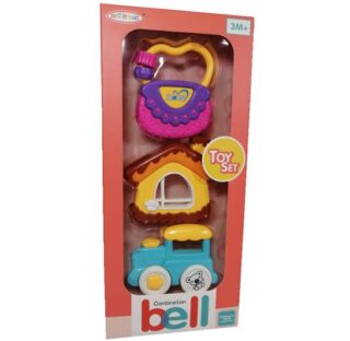 JUGUETE DE SONAJAS PARA BEBE 3 PC