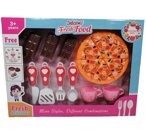 COMIDA DE JUGUETE DELICIOUS 15 PC