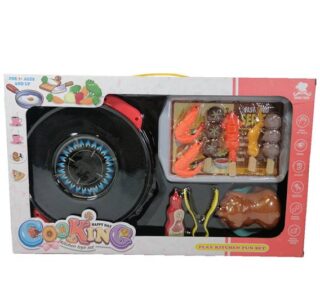 ESTUFA CON ACCESORIOS DE JUGUETE