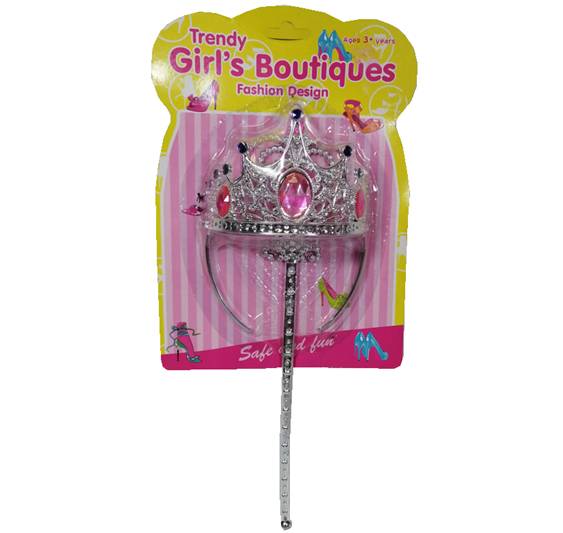 SET DE DIADEMAS PARA NIÑAS 3 PC