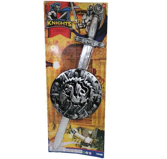 SET DE ESCUDO Y ESPADA LEGION KNIGHTS