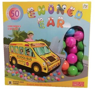 TIENDA 126x72x71 CM CON PELOTAS 50 PC