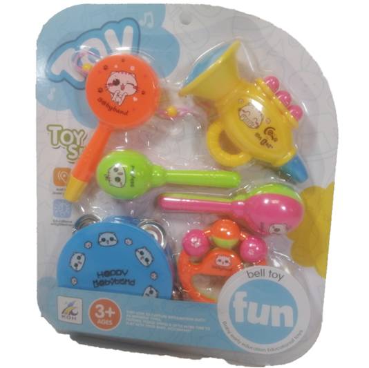 SET DE SONAJAS PARA BEBE 6 PC