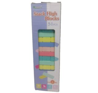 JENGA 51 PC DE MADERA