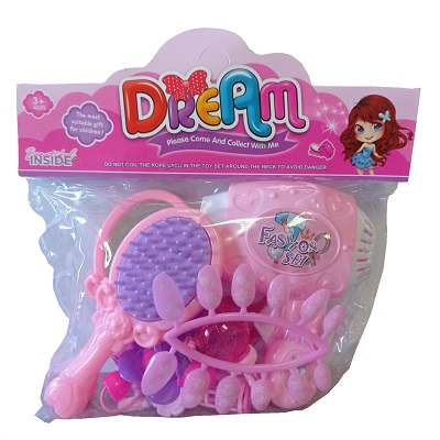 ACCESORIOS SALON DE BELLEZA PLASTICOS PARA NIÑA