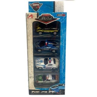 SET DE CARROS DIE CAST 4 PC