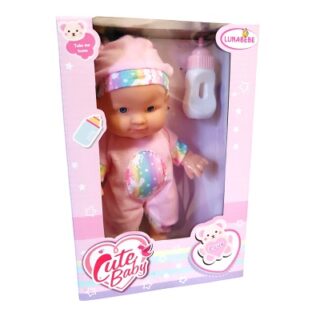 MUÑECA DE PLASTICO CUE BABY 22 CM