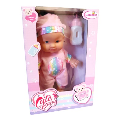 MUÑECA DE PLASTICO CUE BABY 22 CM