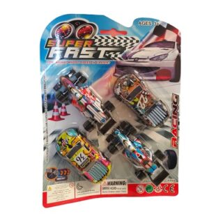SET DE CARROS 4 PC