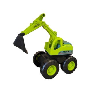 CARRO DE CONSTRUCCION VERDE 13 CM