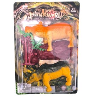 SET DE ANIMALES DE LA SELVA