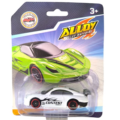 CARRO DE CARRERAS ALLOY 7 CM