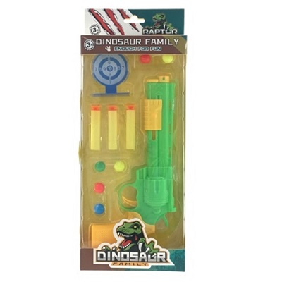 JUEGO DE TIRO AL BLANCO CON PISTOLA PLASTICO