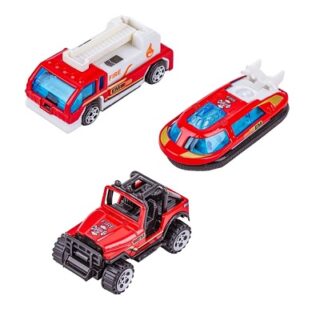 SET DE TRES CARROS CONTRA INCENDIOS