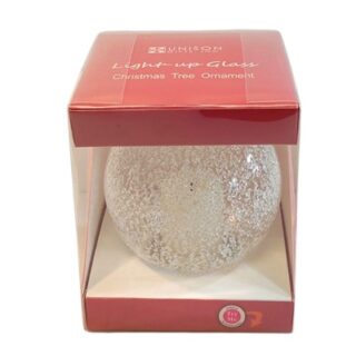 BOMBA PLASTICA CON VELA LED 4 PUL.