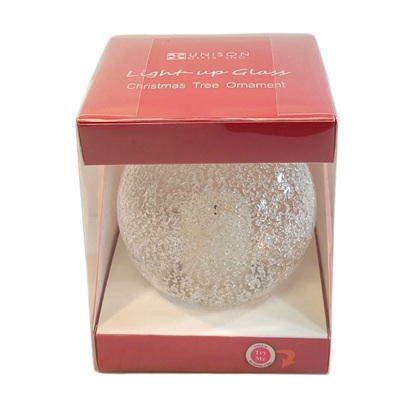 BOMBA PLASTICA CON VELA LED 4 PUL.