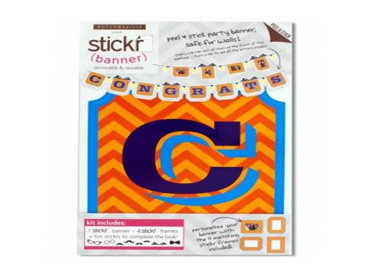 ADORNO PARA FIESTAS STICK BANNER