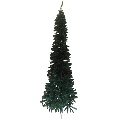 ARBOL NAVIDEÑO VERDE 300 CM DELGADO LAPIZ