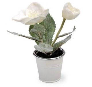 ROSA NAVIDEÑA BOSTON INTERNATIONAL 17 CM