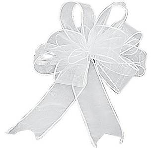 LISTON PARA MOÑAS COLOR PLATEADO WILTON 6 PC