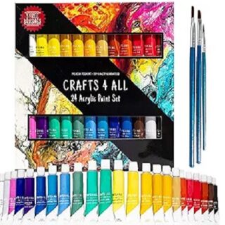 SET DE PINTURAS EN ACUARELAS 24 COLORES